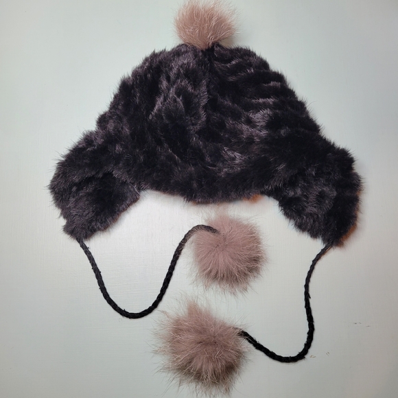 Vintage Fur Hat and Ear Warmer - Picture 1 of 4